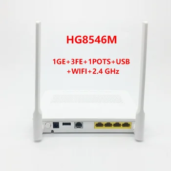 Uus Originaal HG8546M GPON ONU XPON ONT 1GE+3FE+USB+WIFI PPPOE Modem IPOE inglise Firmware ja Võimsus