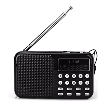 Mini Kaasaskantav Raadio Pihuarvutite FM-Raadio Toetab USB TF MP3-Pleier Outdoor Indoor Kõlar Laetav Kaabel B36A