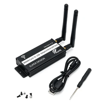 Traadita NGFF M. 2 Klahvi, B - > USB Adapter Sim-Kaardi Pesa WWAN/LTE/4G Mooduli jaoks, Lauaarvuti/Sülearvuti