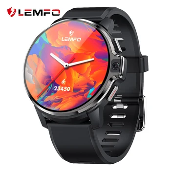 LEMFO LEMP Smart Watch 4G Huvi, GPS, Wifi, Android 9.1 Dual Süsteemi 64GB ROM 1050Mah Suur Aku Media Player Smartwatch