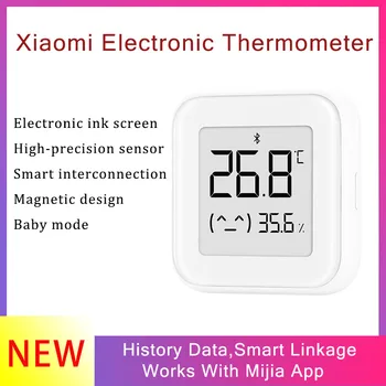 Uue Versiooni Xiaomi Mijia Bluetooth Termomeeter eink Traadita Smart Elektri Digitaalse Hygrometer Termomeeter Niiskuse Andur Kodu