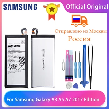 Originaal Samsung Aku on Galaxy A5 2017 A520 A520F A7 2017 A720 SM-A720 A720F A3 2017 A320 A320Y A320FL Telefon Patareid