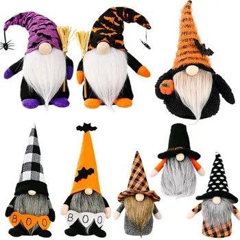 2022 Halloween Gnome Wizard Spider rootsi Tomte Nisse Palus Käsitöö Talumaja Köök Astmeline Sahtel Teenetemärgi wholesales