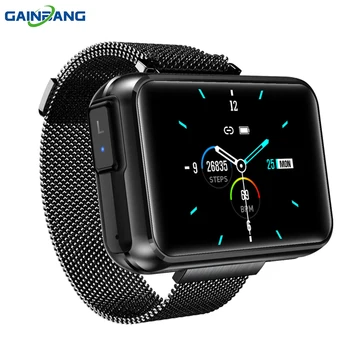T91 Smart Watch 2 in 1 TWS Traadita Bluetooth-Peakomplekti Naine Mees Fitness Käevõru Südame Löögisageduse Monitor Tracker Sport Smartwatch