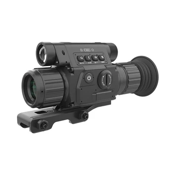 Night Vision Monocular Reguleerimisala Jahi Sisseehitatud Laser Rangefinder Klipp Manus Öise Nägemise Riflescope WIFI Ühendus