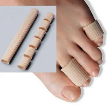 Kiudaineid silikoon khaki Geel Sõrme, Varba Kaitse Foot Care Suu Tervishoiu Toote Toe Protector #