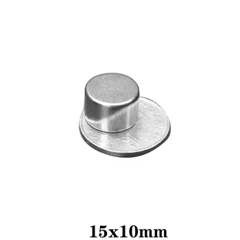 2/5/10/20/30pcs 15x10 mm Paks Tugevaid Neodüüm-Magnetid 15mm*10mm Alalise Ring Magnet 15x10mm Võimas Magnet 15*10