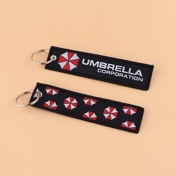 Umbrella Corporation Tikitud Võtmed Sildi Võtmehoidjad Naiste Võtmerõngast Jaapani Anime Auto Võtmed Ehted Aksessuaarid Kingitused