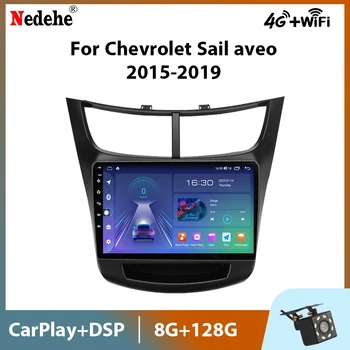 9 Tolline Android 11 autoraadio Stereo Chevrolet Sõidavad Aveo 2015 - 2019 Multimeedia Video Mängija, Auto Audio-ja GPS-Carplay IPS Ekraan