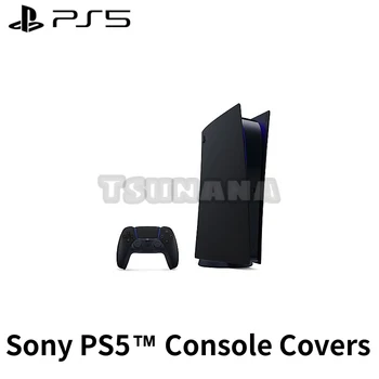 Sony Originaal PS5 PlayStation 5 Konsooli Katab Kest Must Kõvast Plastikust Faceplates Naha Asendamine Plaadid Tarvikud